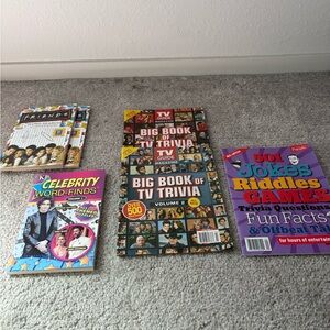 Celebrity Word Search and Trivia Books